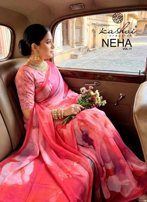 Kashvi neha vol 11 saree for wholesale  - wholesale export